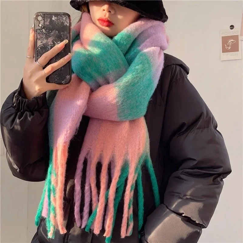 Cashmere Scarf - Écharpe épaisse et chaude d'hiver 2026