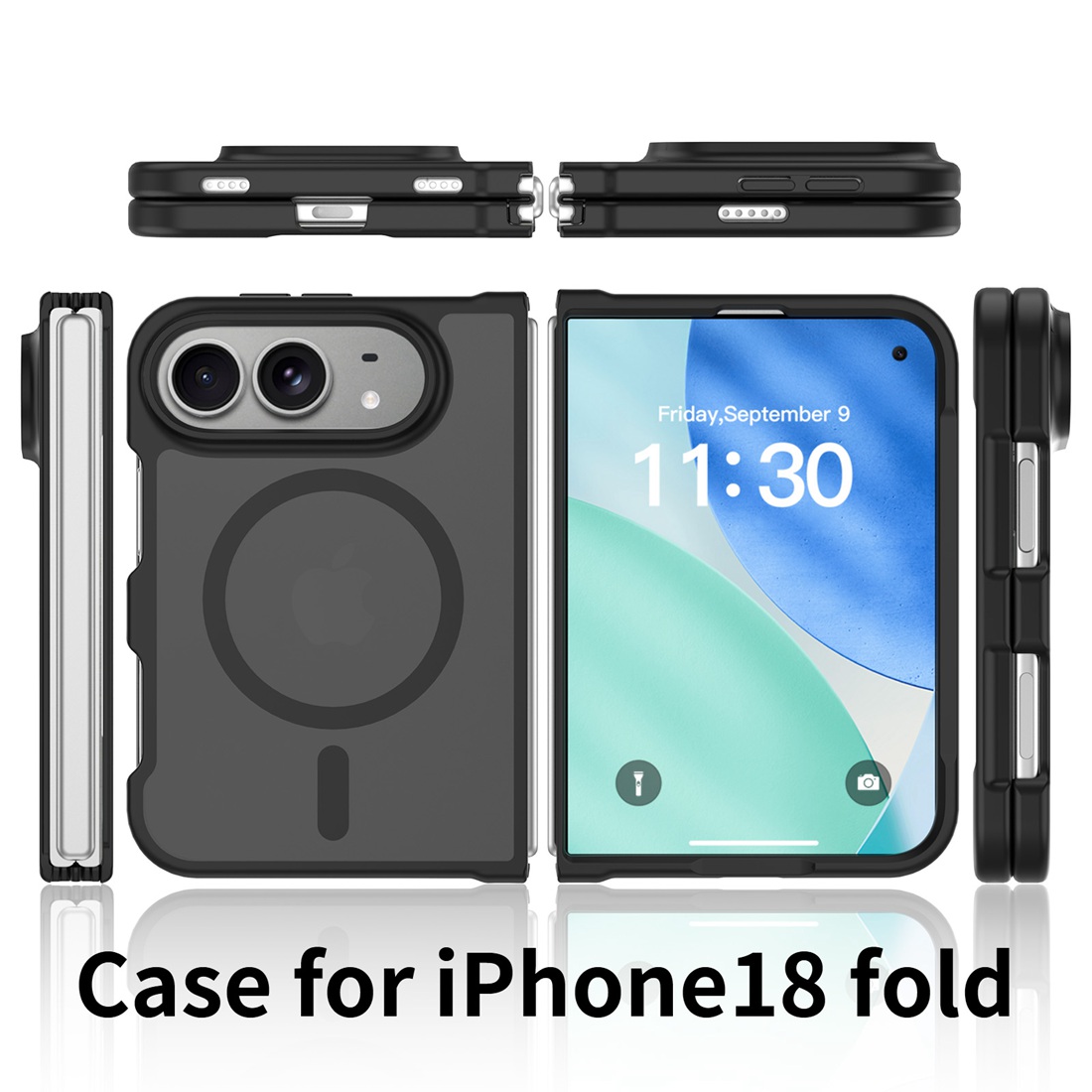 Premium Cigar Case - Coque magnétique translucide givrée de qualité