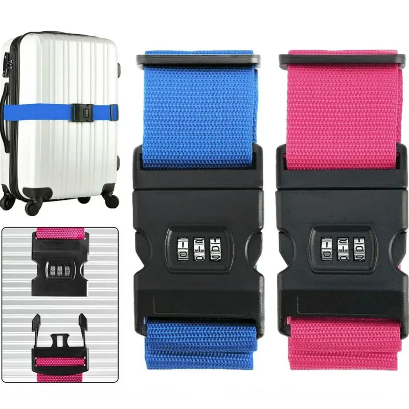 Travel Luggage Set - Sangles de bagages résistantes et élastiques,