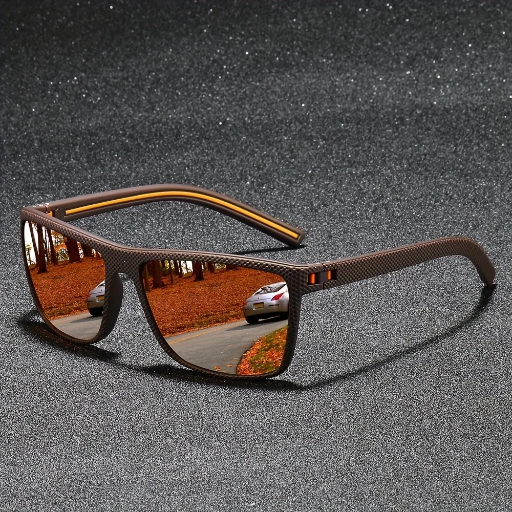 Sunglasses Uv400 - Lunettes de soleil carrées vintage de