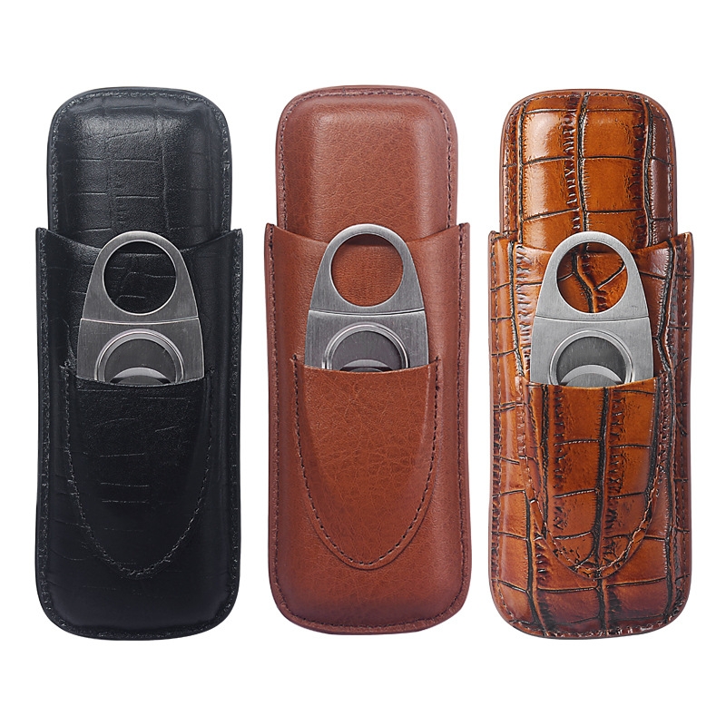Étui à cigares en cuir portabl - Premium Cigar Case avis et prix
