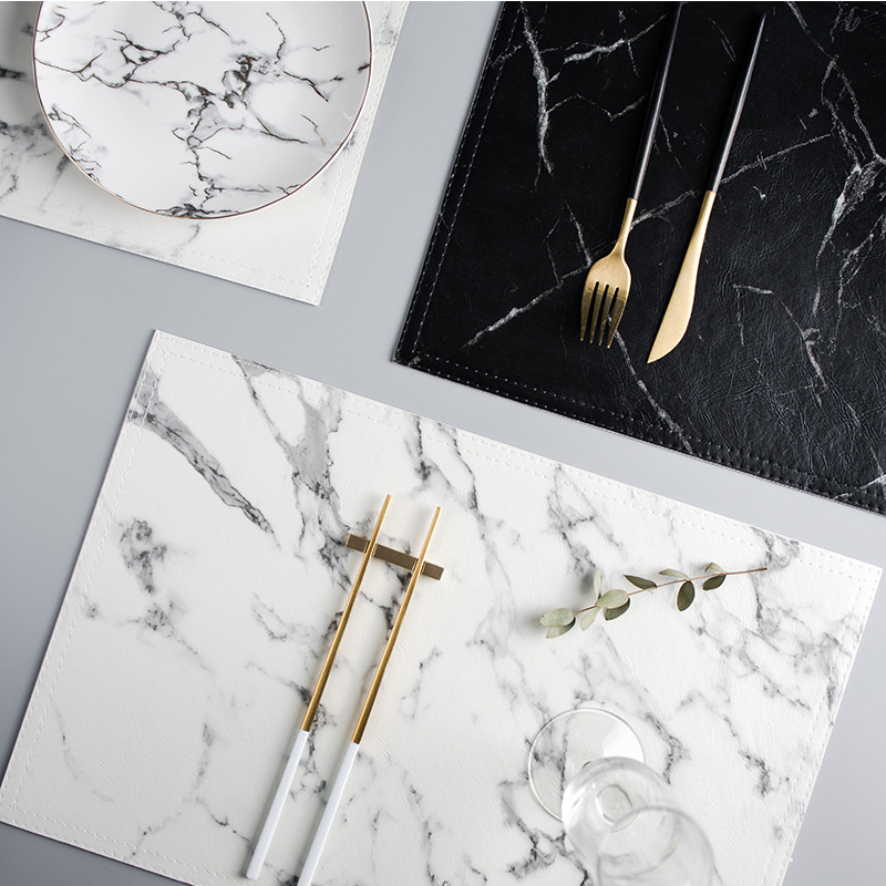 Tapis de table isolant thermiq - Marble Coaster Set avis et prix