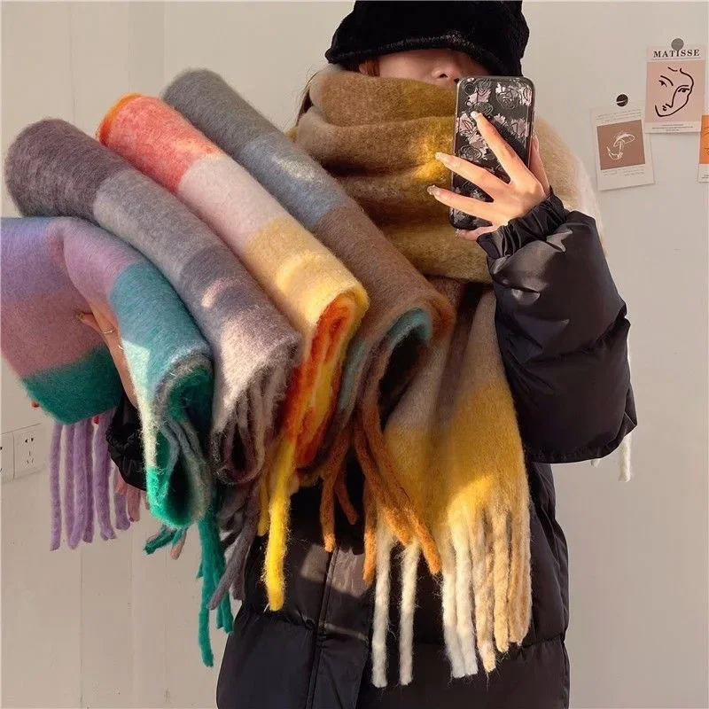 Écharpe épaisse et chaude d'hi - Cashmere Scarf avis et prix