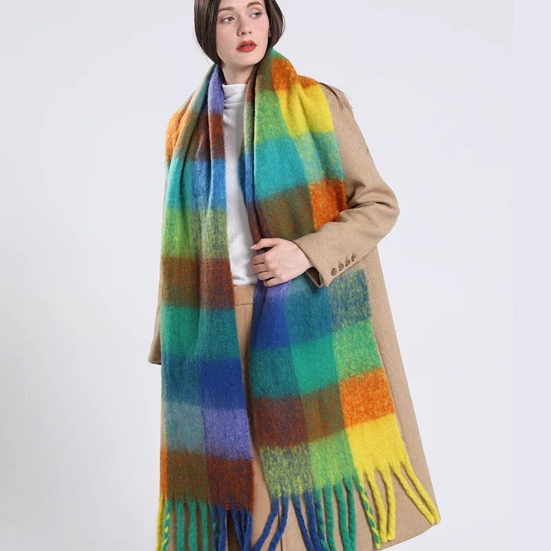 Écharpe épaisse et chaude d'hi - Cashmere Scarf avis et prix