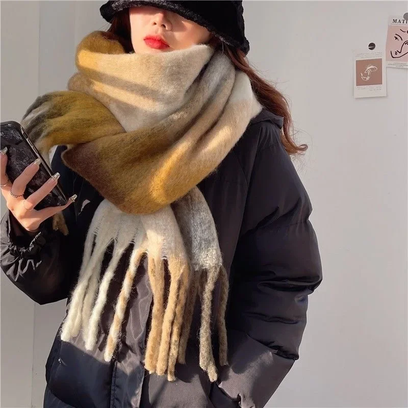 Écharpe épaisse et chaude d'hi - Cashmere Scarf avis et prix