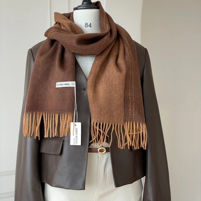 Écharpe en laine pure 100% de  - Cashmere Scarf avis et prix