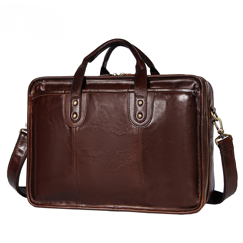 Porte-documents en cuir de vac - Leather Briefcase avis et prix