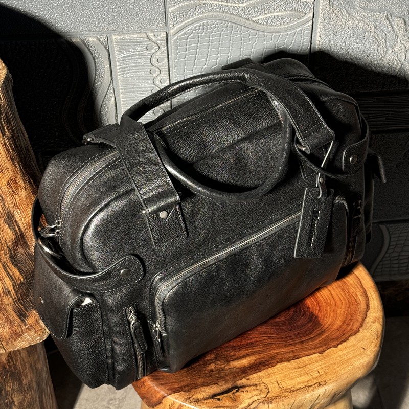 Sac pour hommes Vintage en cui - Travel Luggage Set avis et prix