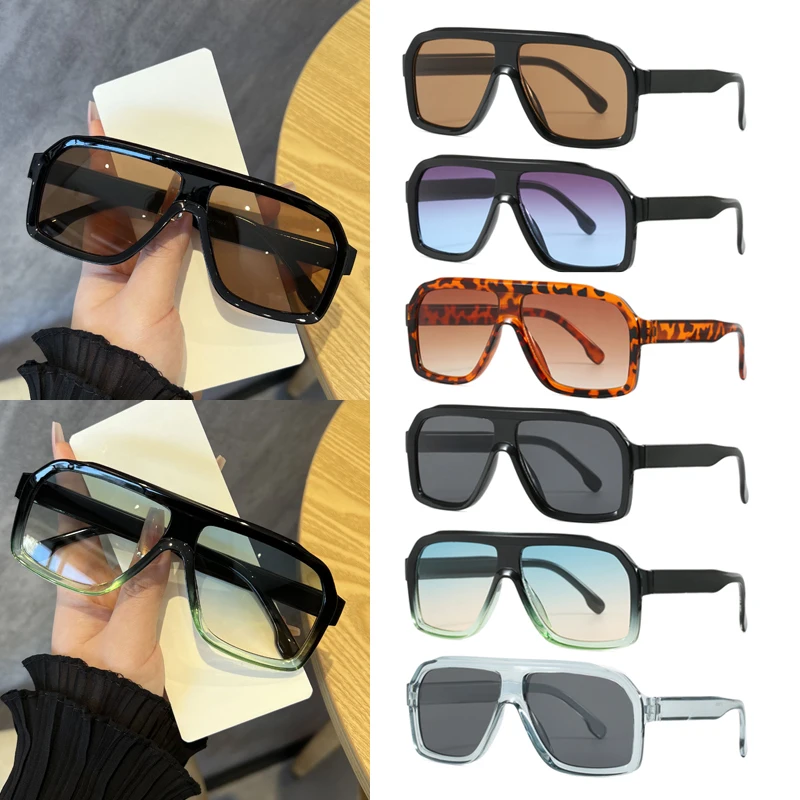 1 paire de lunettes carrées su - Sunglasses Uv400 avis et prix