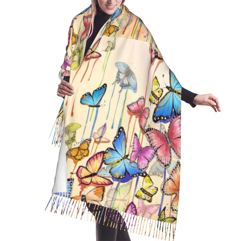 Écharpe d'hiver en cachemire r - Cashmere Scarf avis et prix