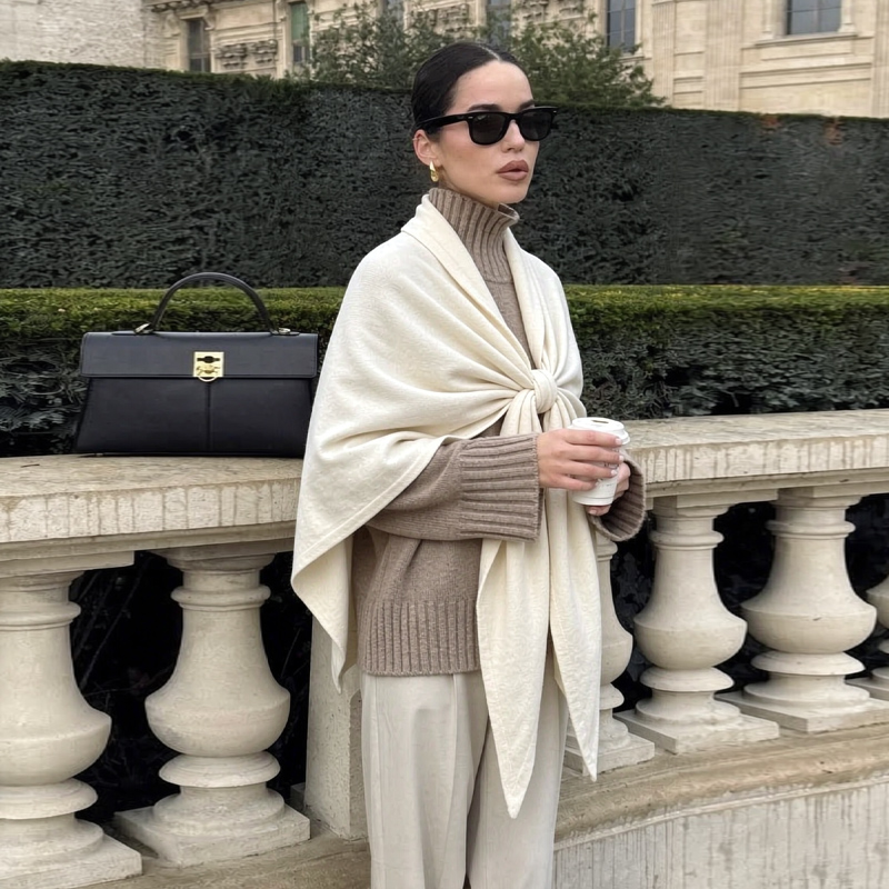 Écharpe triangulaire en laine  - Cashmere Scarf avis et prix