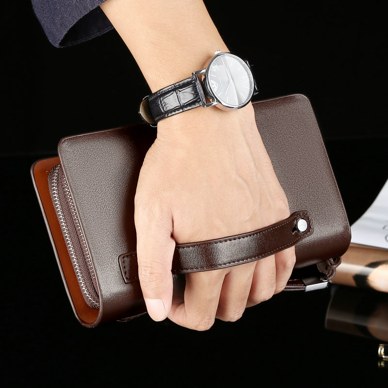 Portefeuilles de mode pour hom - Leather Wallet Men avis et prix