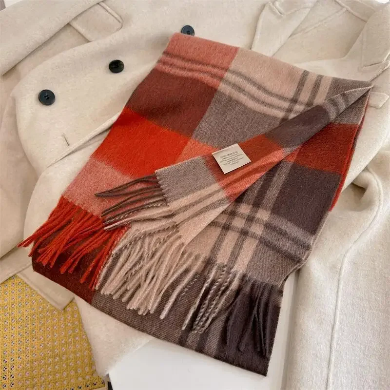 Écharpe 100 % laine de haute q - Cashmere Scarf avis et prix
