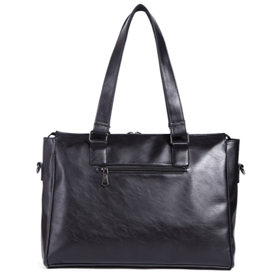 Sac à bandoulière en cuir de c - Leather Briefcase avis et prix