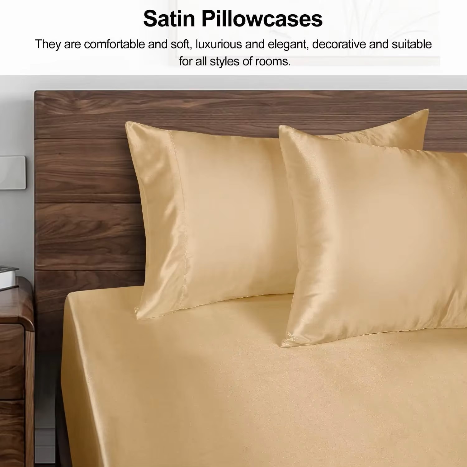 1 taie d'oreiller en satin pou - Silk Pillowcase avis et prix