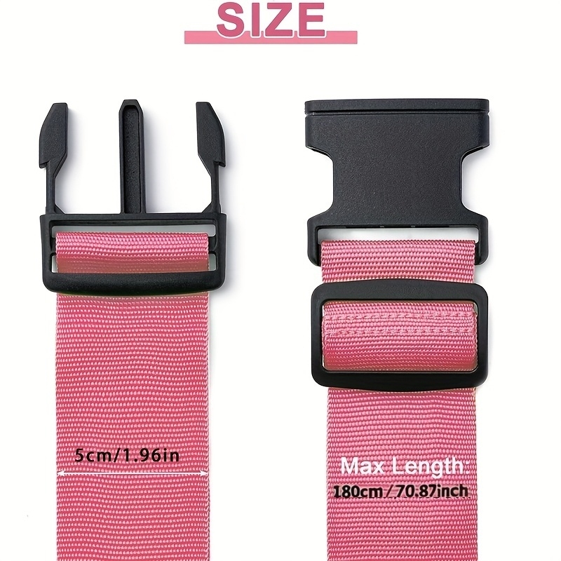 Ensemble de 4 sangles de bagag - Travel Luggage Set avis et prix