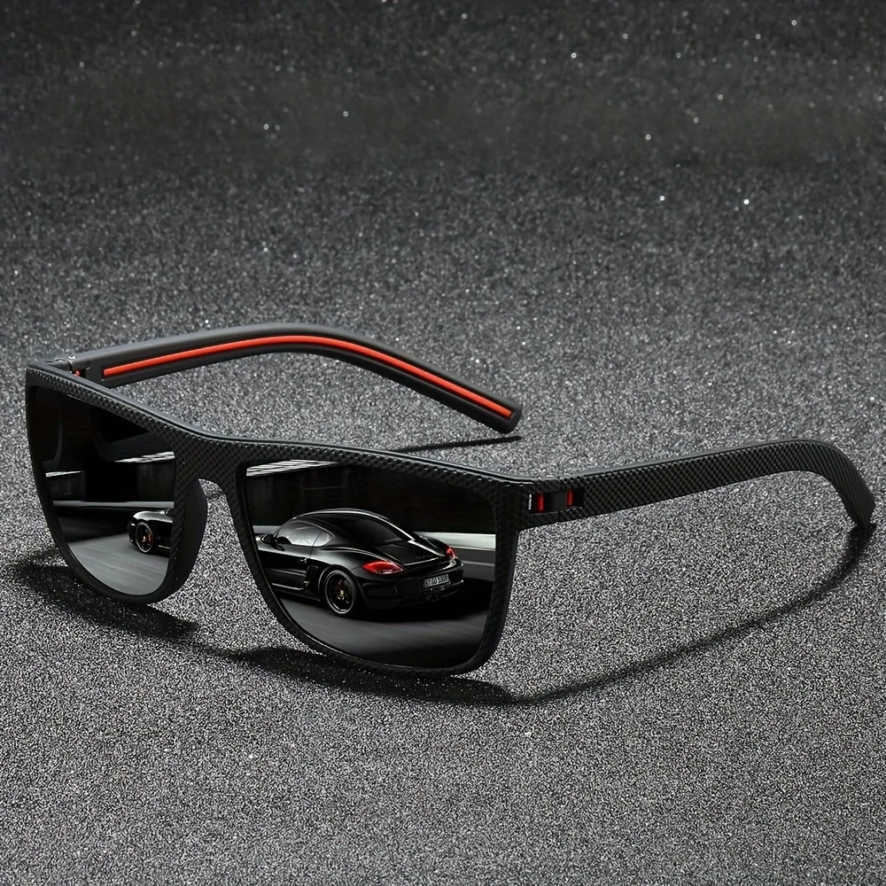 Lunettes de soleil carrées vin - Sunglasses Uv400 avis et prix